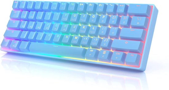 White-Label® Mechanical Keyboard - Mechanisch Toetsenbord Gaming - Blauw