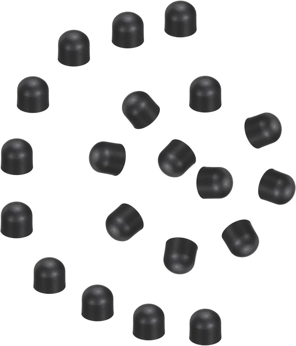 Reserve penpunten set - 7,5 mm - Capacitieve geleidende siliconenrubber - Zwart