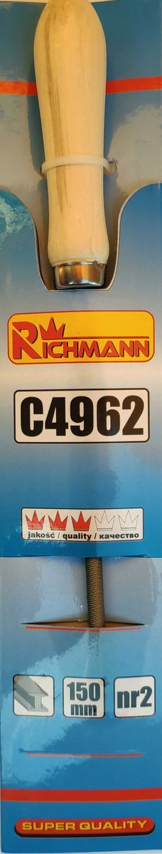 Richmann Metaalvijl Rond 150mm Nr. 2