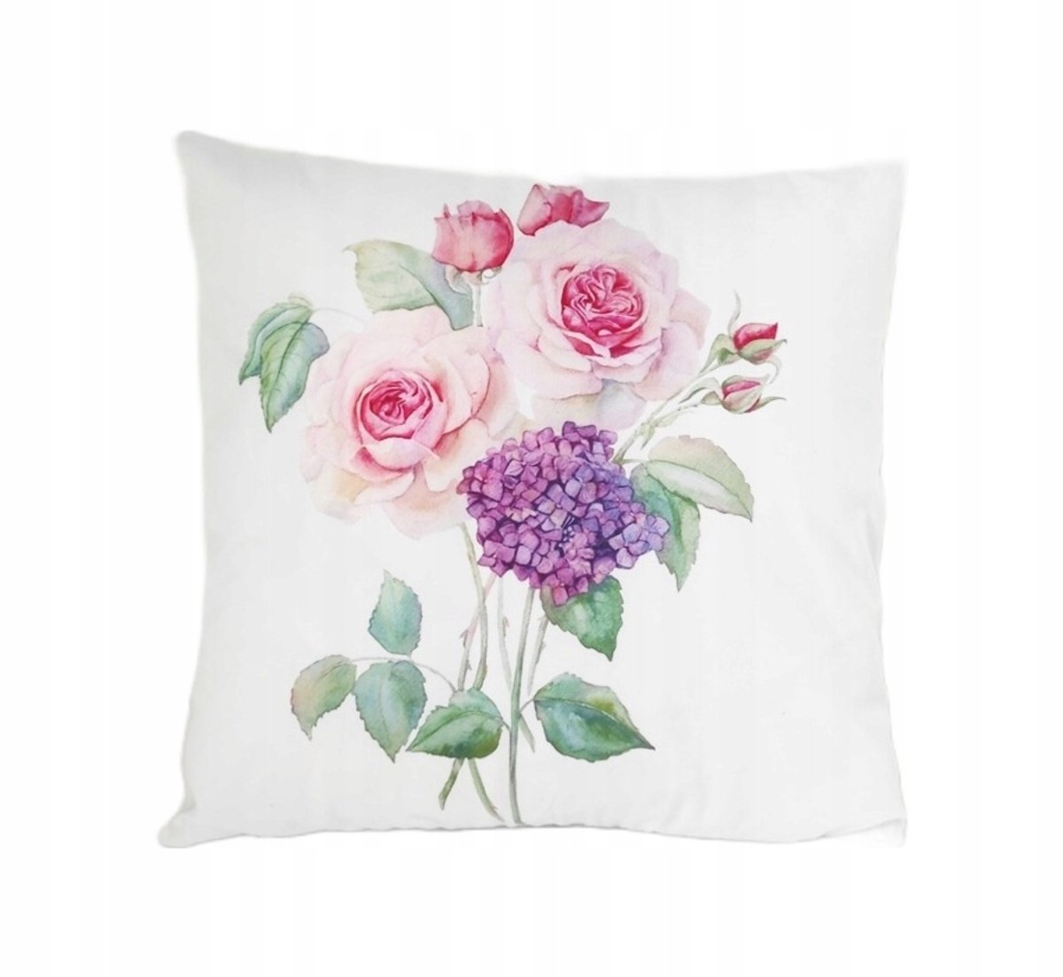 Decoratieve Velours Sierkussen 45x45cm - Bloemendesign