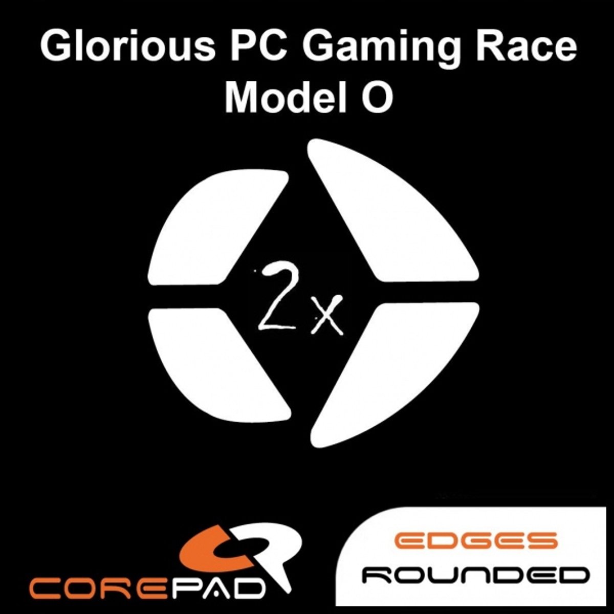 2x Corepad Skates voor Glorious Model O/O- Muis