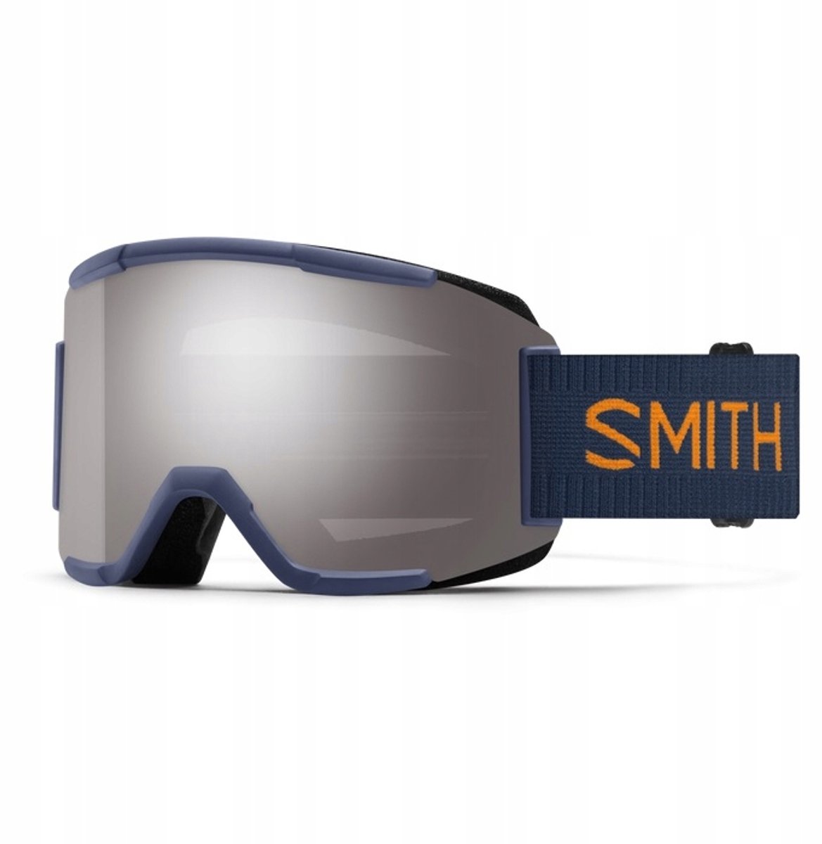 Smith Squad skibril ChromaPop Sun Platinum Mirror Blauw