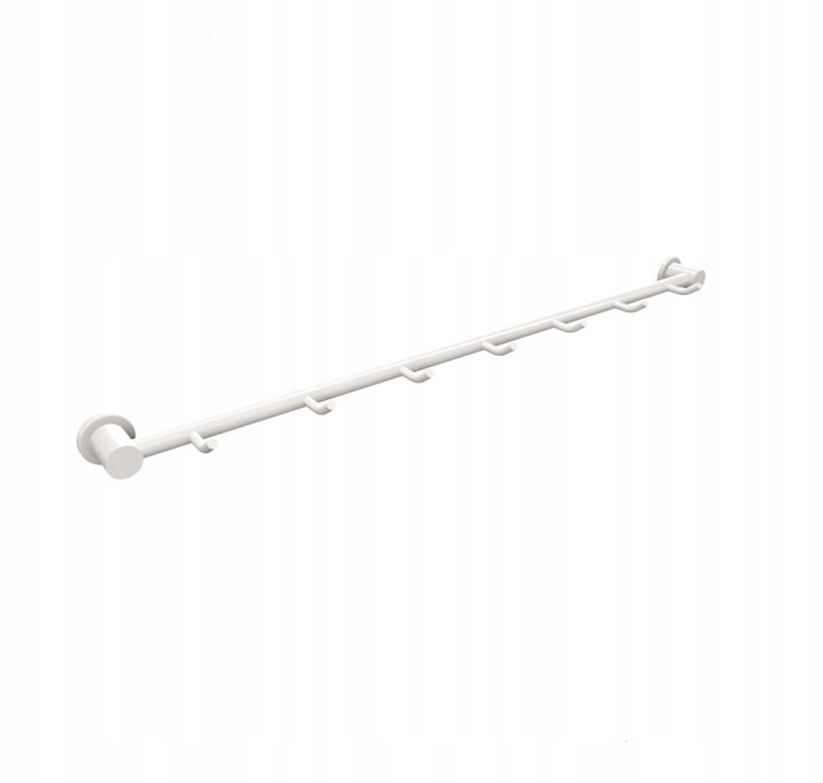 Andex Sanibella 515B 7-haaks hanger Wit Glans