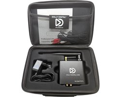 T80Pro Bluetooth | Professionele HiFi Zender Dolly Digital® draadloze koptelefoons voor groepen | Silent Disco | Dolly Digital® | 3 Kanalen