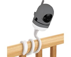Kubus universele babyfoon houder - past op 100% van alle babyfoons - geschikt voor Luvion Easy / Platinum 3+ / Ultra - klem en schroefsysteem