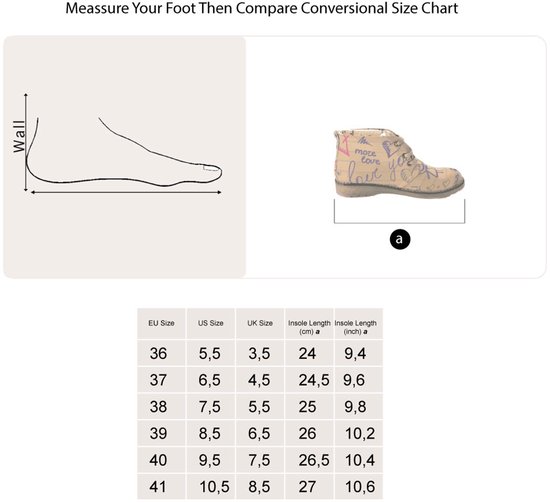 Bottes pour femmes Goby Sakura – Bottes à lacets pour femme – Cuir vegan – Handgemaakt – Pointure 40