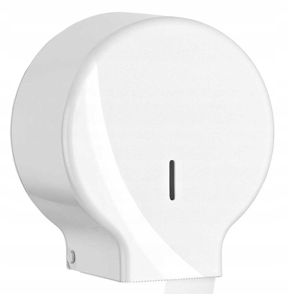 Witte Jumbo Toiletrol Dispenser - Wandmontage ABS Kunststof
