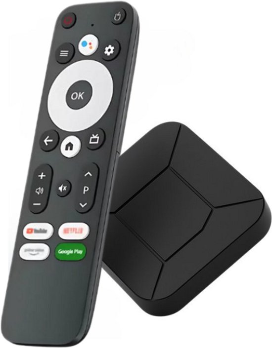 BMN Android TV Box 4K HDR - Chromecast - 2GB RAM - 8GB ROM
