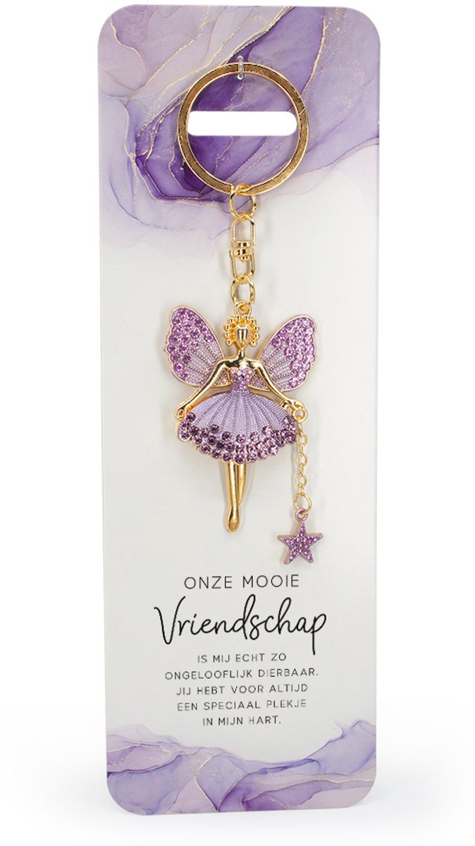 Engel Sleutelhanger "Vriendschap"