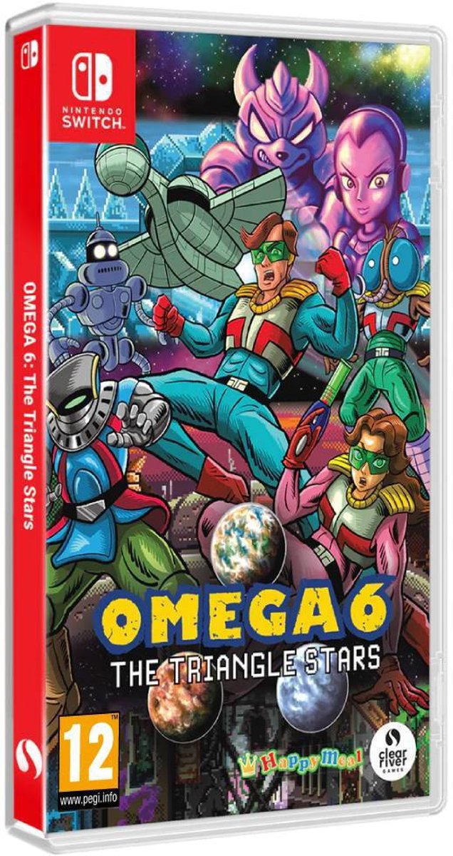 Omega 6 The Triangle Stars Switch Game