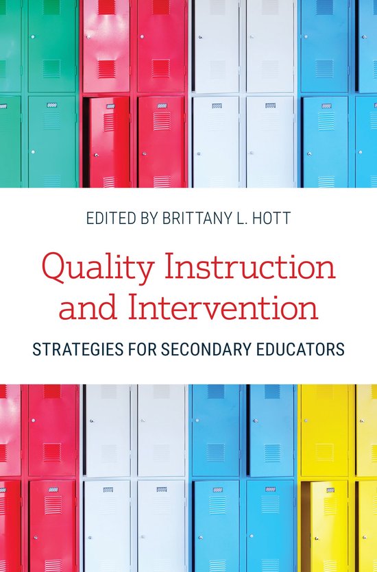 Quality Instruction and Intervention Strategies for Secondar ... - cover