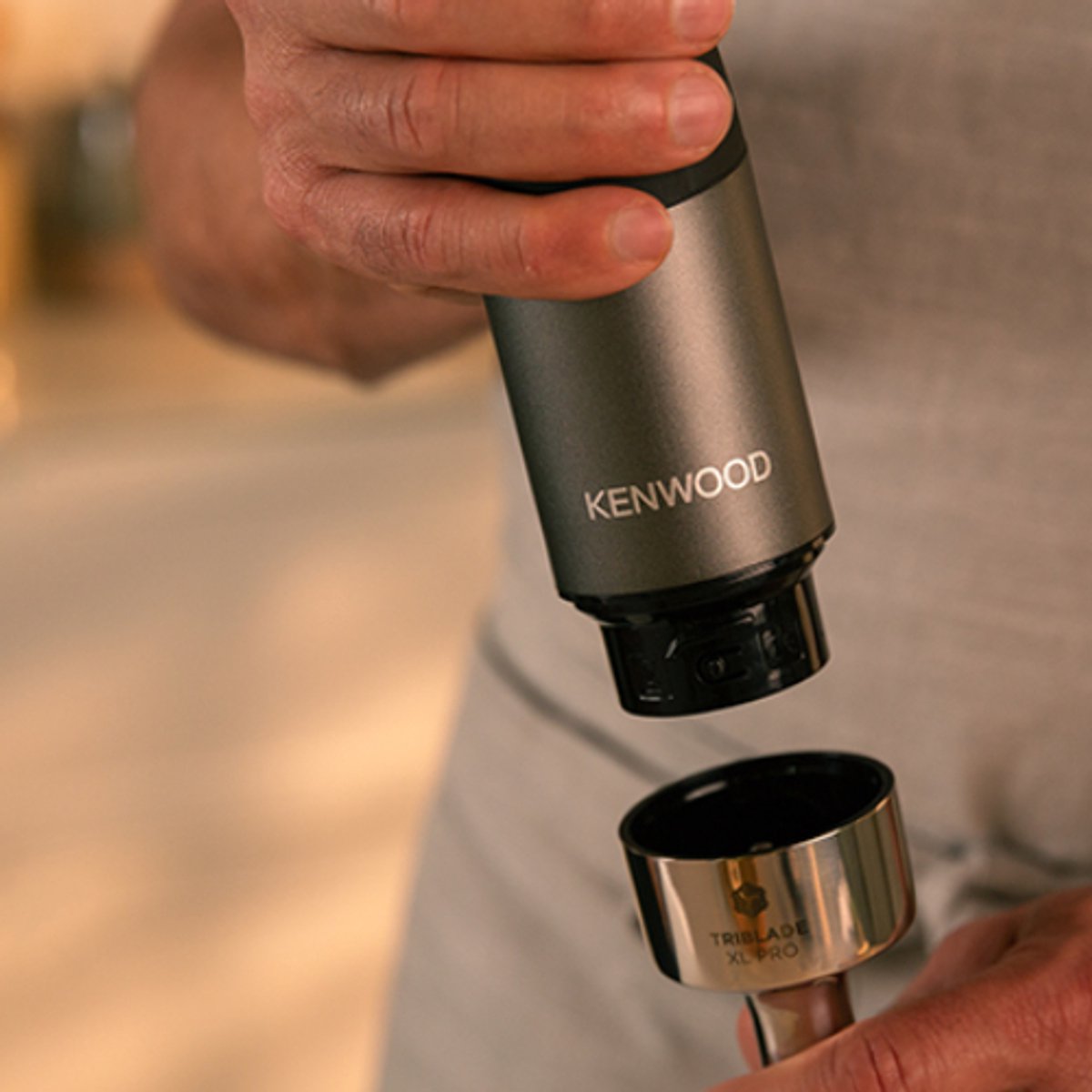 Kenwood*HBM80.322BK Minipimer con Velocità Variabile Turbo 1200 W