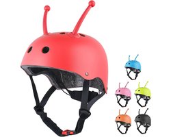Imperatoris - Fietshelm Kind voor Jongens/Meisjes - Kinderhelm - Fietshelm Baby - Bobike Helm - Back To School - Skatehelm - Helmet - 3-8 Jaar - Maat 48-54 cm - Rood