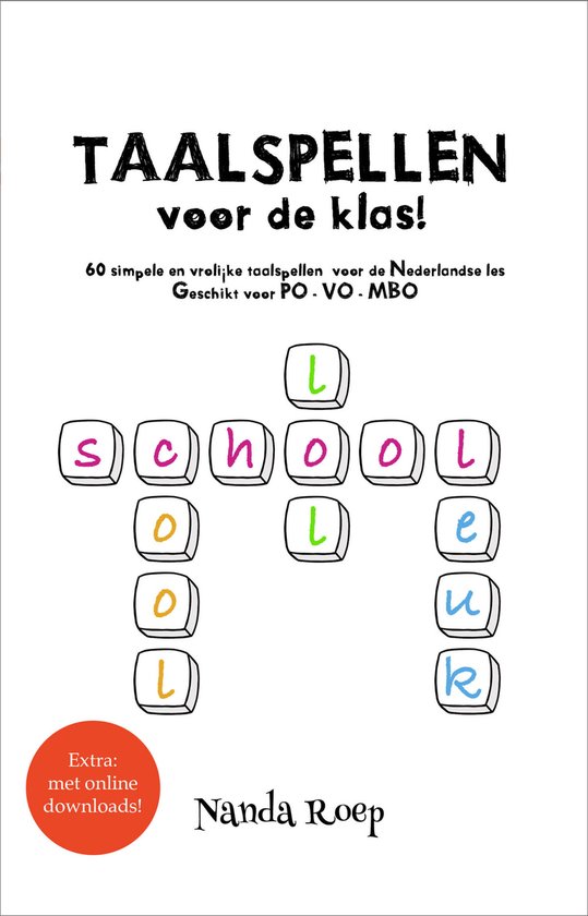 Onderwijs 1 - Taalspellen voor de klas! - cover