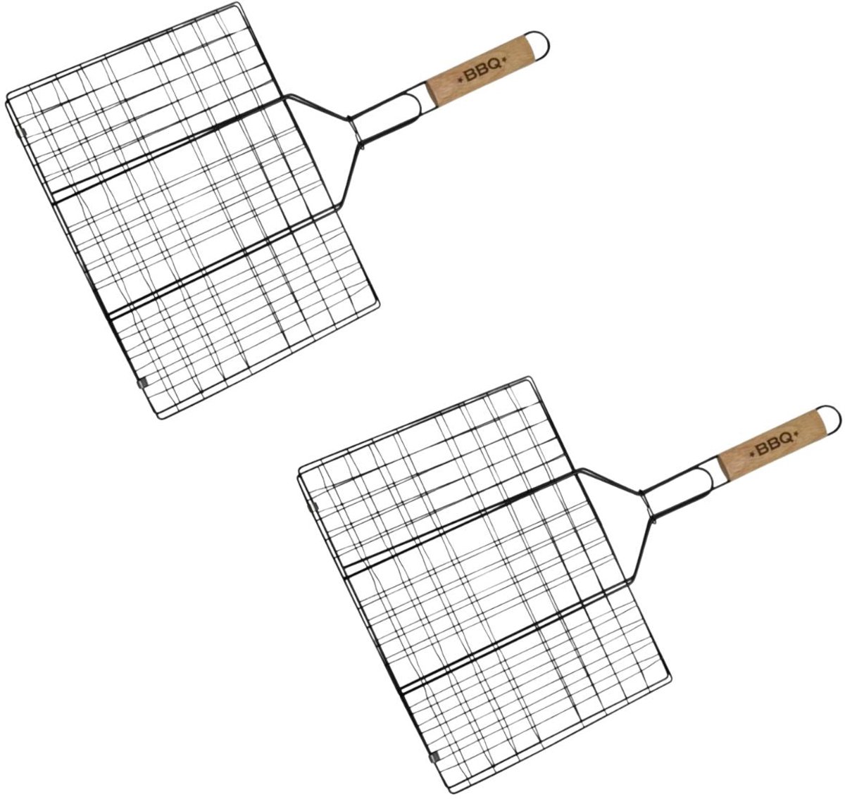 Set van 2 Barbecue Roosters 35 x 25,5 x 54 cm Fackelmann BBQ Editie