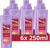 Andrélon - Shampoo - Levendige Kleur - 6 x 250 ml