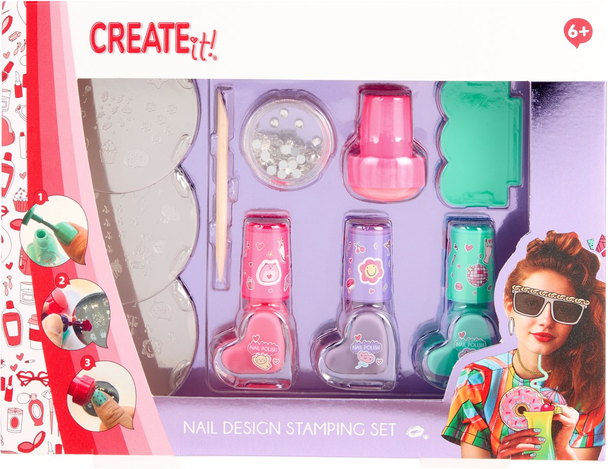Create it! - Nageldecoratie Stempelset