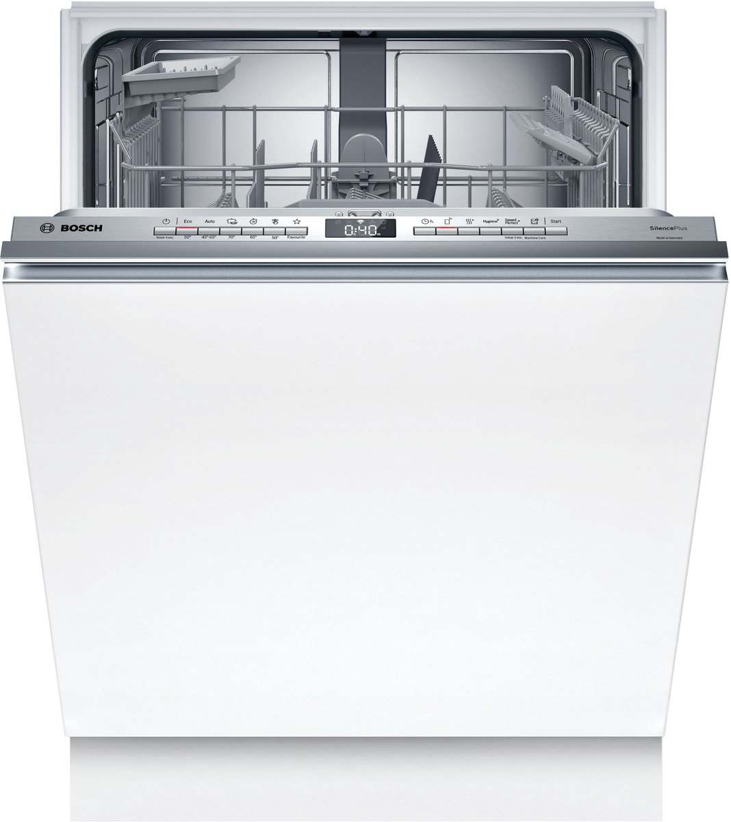 Bosch SMV4HAX09E – Serie 4 – Vaatwasser – Inbouwvaatwasser – Volledig integreerbaar – 60 cm – Energielabel C – Extra Droog: optie voor extra grondige droogresultate