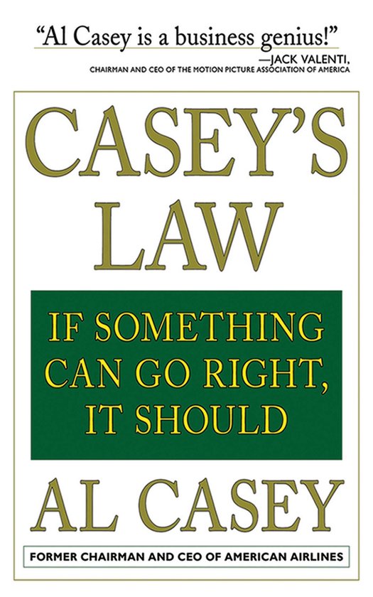 Casey's Law - cover