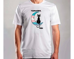 Transgender Pride - T Shirt - Pride - LGBT - LGBTQ - LoveIsLove - PrideMaand - LiefdeIsLiefde - Gelijkheid - Cat - Katten