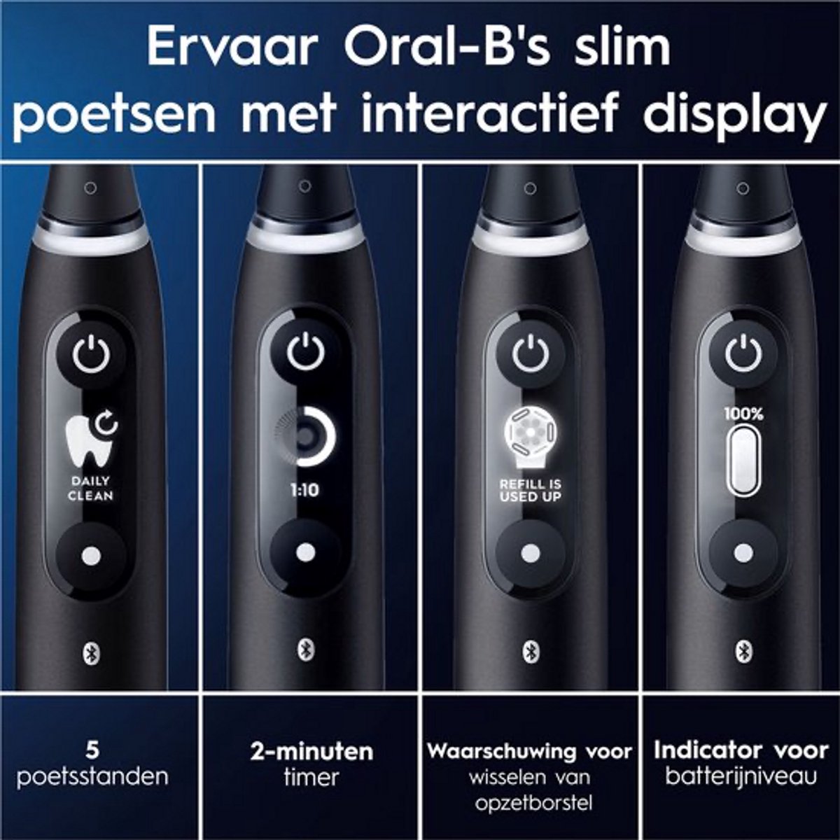 Oral-B iO Series 6N Elektrische Tandenborstel Zwart - afbeelding 3