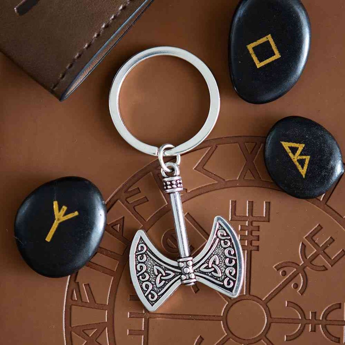 Something Different - Strength and Power Axe of Valor Sleutelhanger - Multicolours