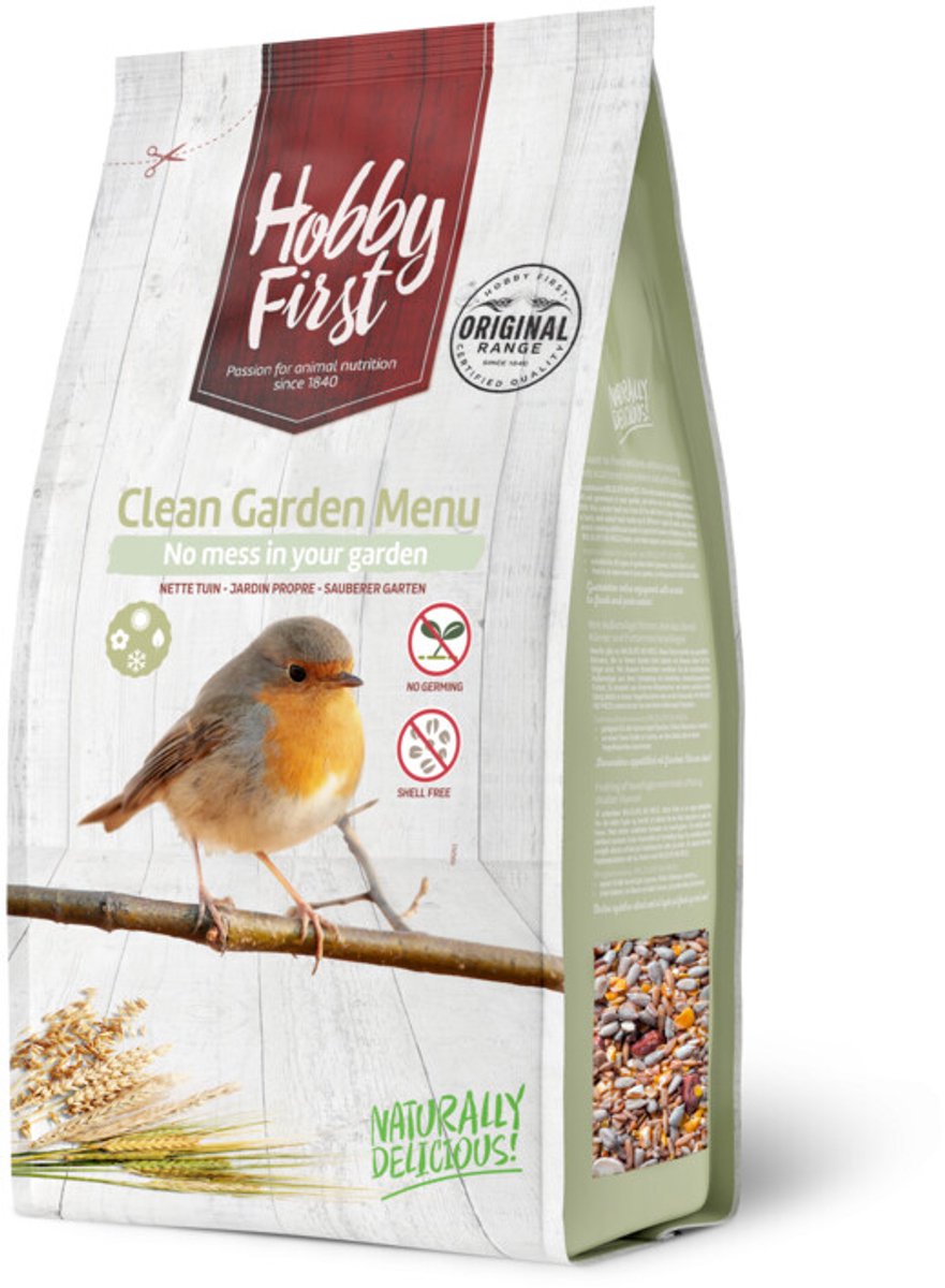 HobbyFirst Wildlife Clean Garden - 3 x 4 kg - Voordeelverpakking