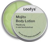 Loofys Body Lotion Mojito – Natuurlijke & Hydraterende Bodylotion – Plasticvrij, Vegan & Duurzaam – Herbruikbaar Blikje – 30g