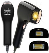 Vasqura NUDA IPL Laser Ontharingsapparaat – 2025 – IPL ontharingsapparaat – Ontharing voor Thuis – Jarenlang gebruik – Zwart