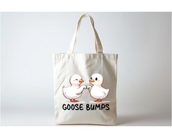 Tote Bag Goose Bumps - Funny - SoFunny - Grappig - ZoGrappig - Sarcasm - SarcasticHumor - Sarcasme - Sarcastisch