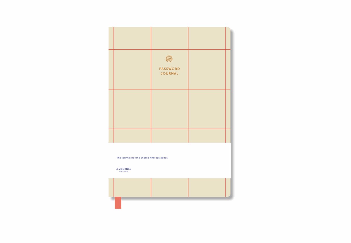 A-Journal - Notitieboek A6 - geruit - softcover