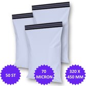 Verzendzakken voor kleding 320x420MM 50 stuks- Verzendenveloppen - Webshop verzendzakken
