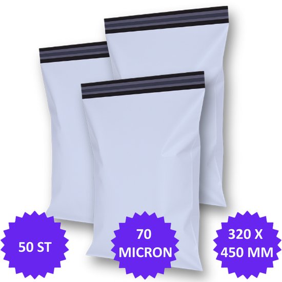 Foto: Verzendzakken voor kleding m 70 micron verzendenveloppen webshop verzendzakken verzendzakken 320 x 450 mm