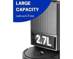 Herbruikbare Stofzuigerzakken 2,7L - 3 stuks - Compatibel met Roborock Automatische Stofzuigrobots - Wasbare Stofzakken met Rits - Geschikt voor Q Revo, S8 MaxV Ultra, Saros 10R en andere modellen