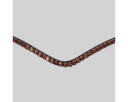 Montar Frontriem Fair Rosegold Crystal - Pony | Frontriemen paard
