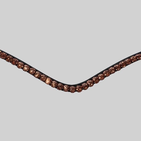 Montar Frontriem Fair Rosegold Crystal - Pony | Frontriemen paard Montar Frontriem Fair Rosegold Crystal - Pony | Frontriemen paard