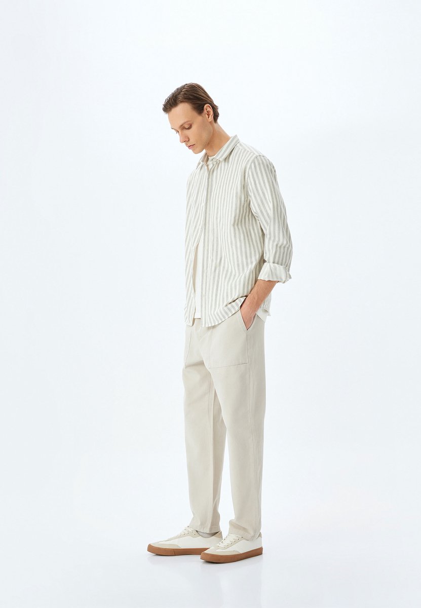 Normale taille chino Chinohose