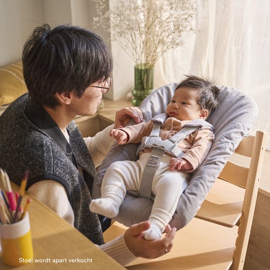 Tripp Trapp Newborn Set - Verander Tripp Trapp stoel in een kinderzitje voor pasgeborenen tot 9 kg - Gezellig, veilig en eenvoudig te gebruiken - Compatibel met Tripp Trapp-modellen na mei 2003 van Stokke — afbeelding 5