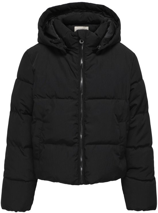 ONLY KOGDOLLY LIFE SHT PUFFER JACKET OTW NOOS Meisjes Jas - Black
