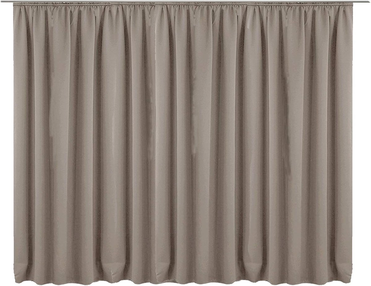 Gordijnen kant en klaar met haakjes - Klaar-om-te-hangen gordijnen - Inbetween gordijnen - Verduisterend - Woonkamer - Slaapkamer - Raamdecoratie - Huis - Interieur