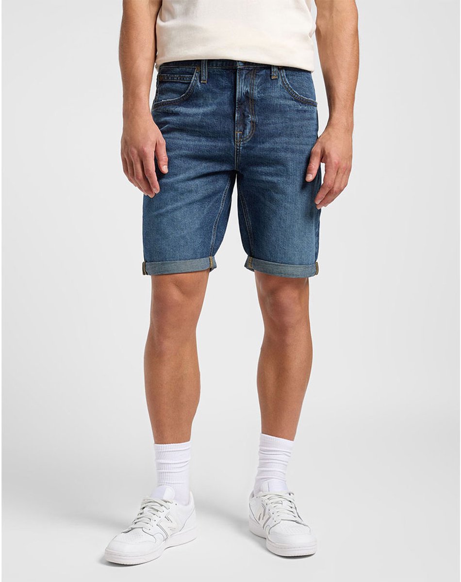 Lee 5 Pocket Regular Fit Korte Jeans 31 Man Dirty Heren