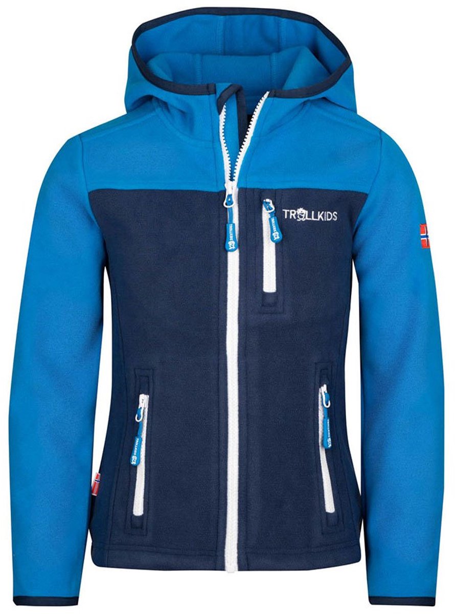 Trollkids Stavanger Jas Blauw 104 cm Jongen