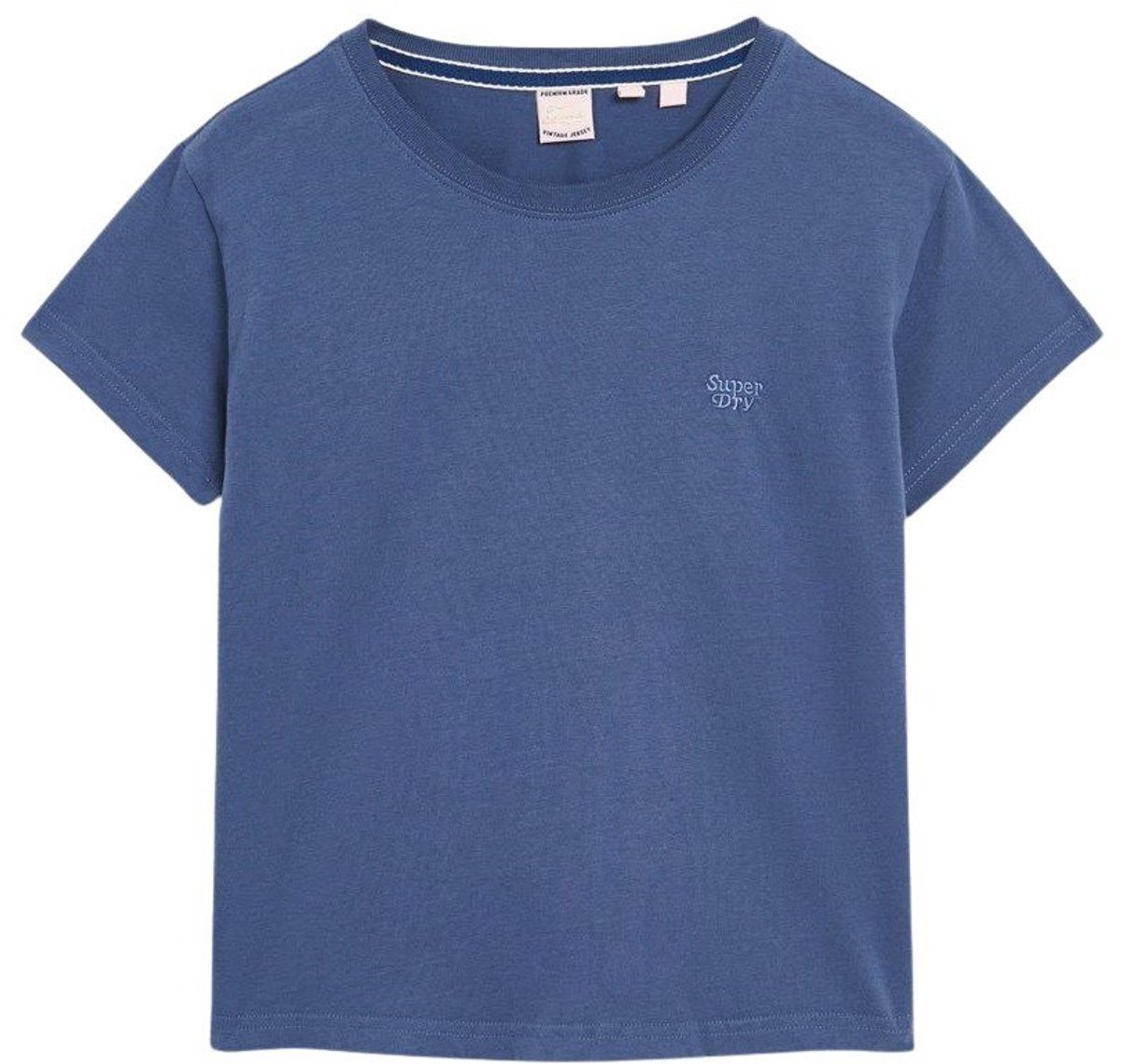 Superdry Essential Logo Slim Fit T-shirt Dames T-shirts Marineblauw