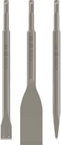 Bosch - 3-delige beitelset SDS-plus 250; 250; 260 x 20; 40 mm