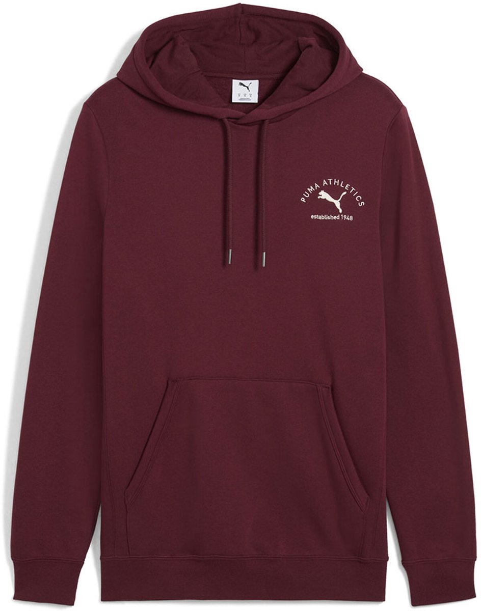 Puma Class Graphic Hoodie S Man Ruby Shimmer