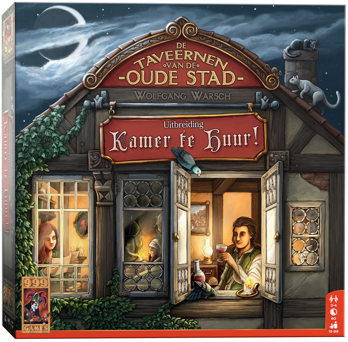 De Taveernen van de Oude Stad: Kamer te Huur! Bordspel