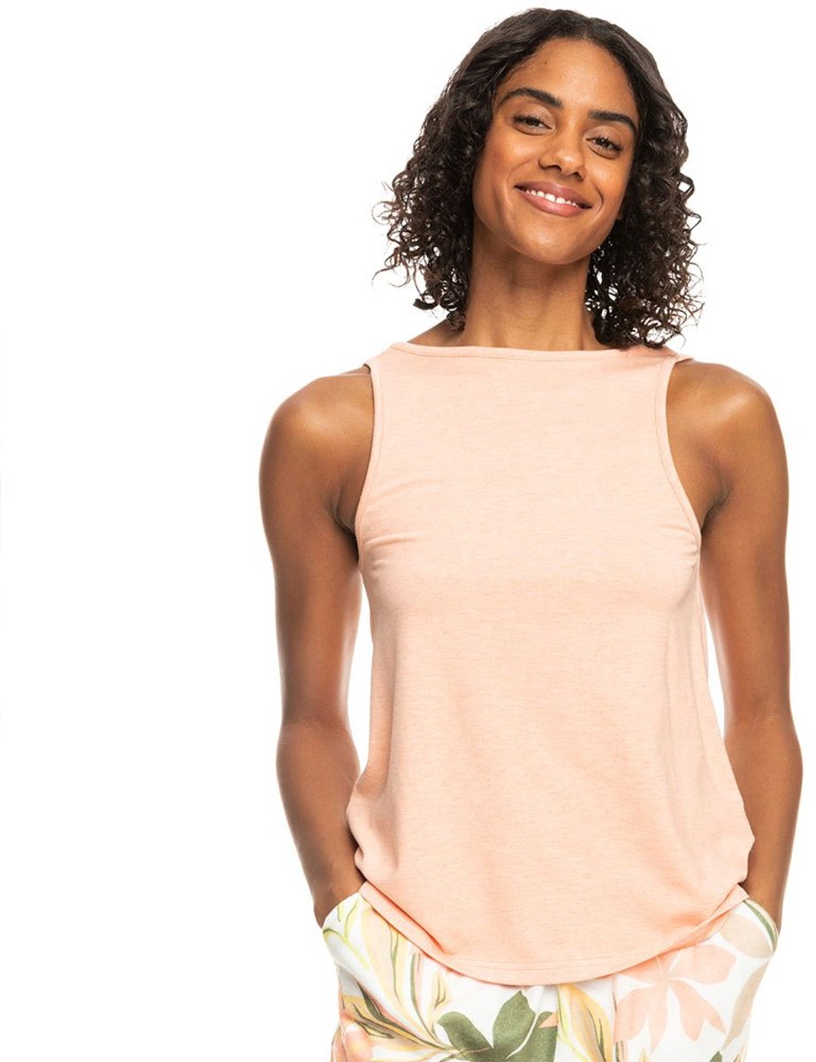 Roxy Better Than Ever Mouwloos T-shirt M Vrouw Papaya Punch