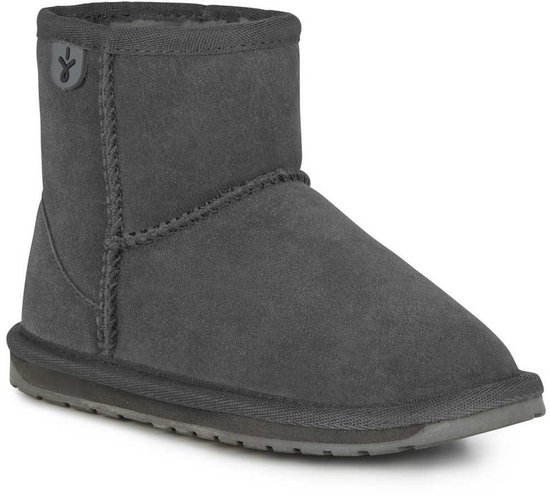 Grijs Emu Australia Wallaby Mini Bottes femmes EU 24 Garçon