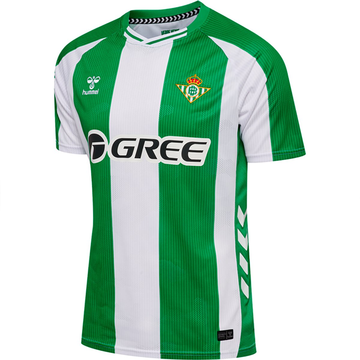 Hummel Real Betis 25/26 Thuis T-shirt Met Korte Mouwen Groen L Man