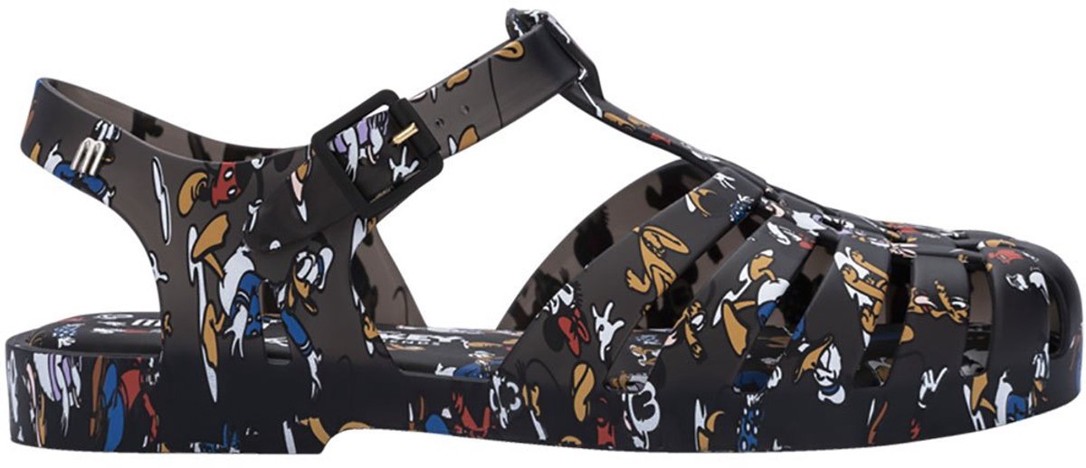 Melissa Possession Print + Mickey And Friends Sandalen Zwart EU 38 Vrouw